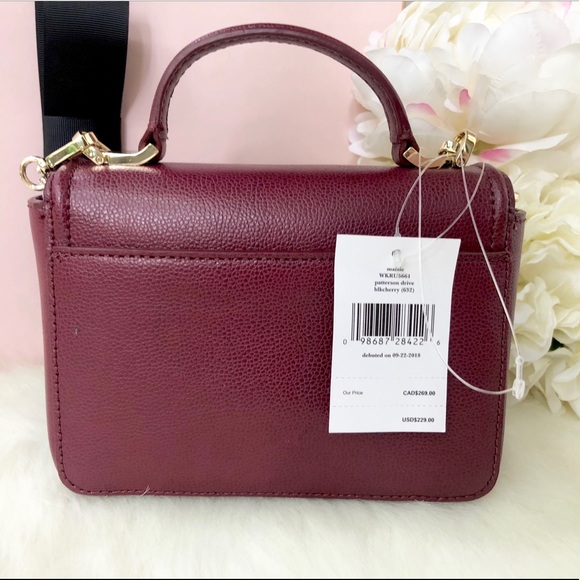 🎉HP🎉Kate Spade ♠️ NWT Red Leather Crossbody Bag - Picture 2 of 8